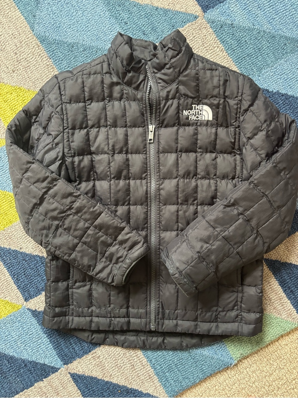 The North Face Kids Black Quilted Puffer Jacket